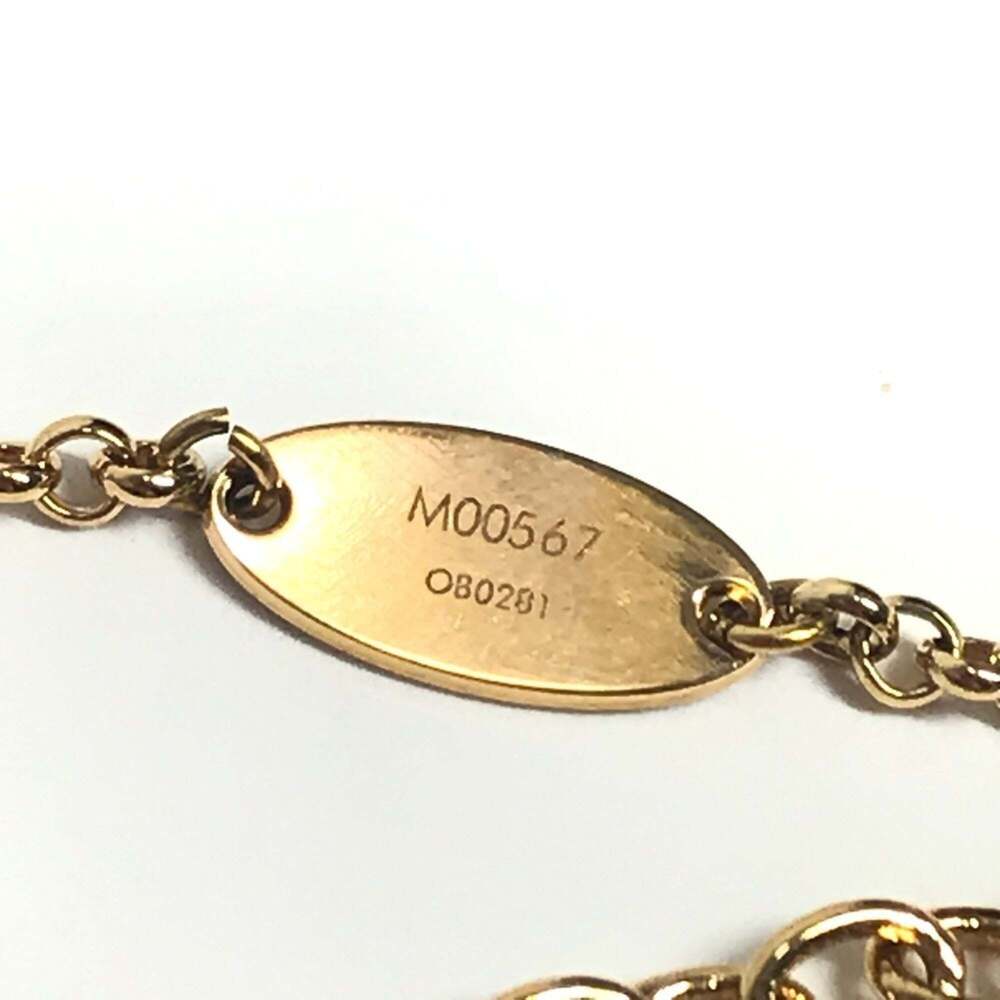 LOUIS VUITTON Gold Necklace - Picture 7 of 14